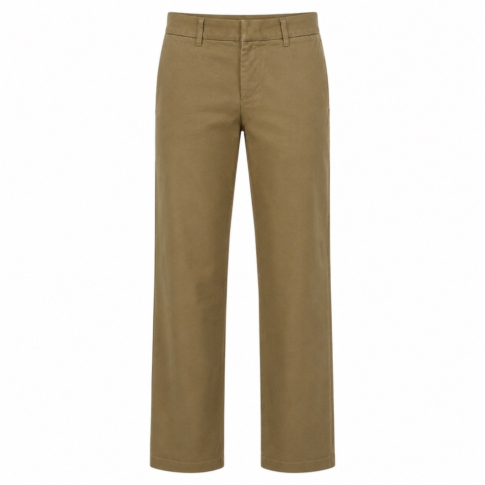 Banana Republic Womens Sloan Size 6 Cotton Khaki Slim Ankle Pants Office Safari